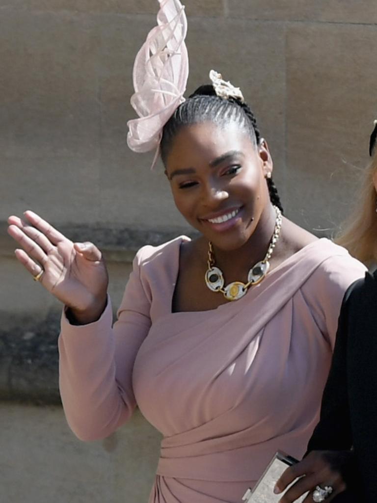 Serena at the royal wedding. Picture: Shaun Botterill/Getty Images