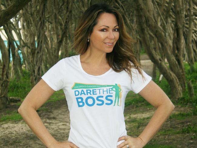 Tania Zaetta is the new face of the 'Dare the Boss' charity campaign.