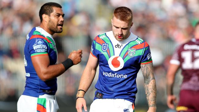 The Warriors copped a hammering against the Sea Eagles. 