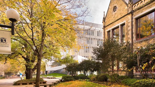 Melbourne University had the highest expenditure in the nation on travel. Picture: Supplied