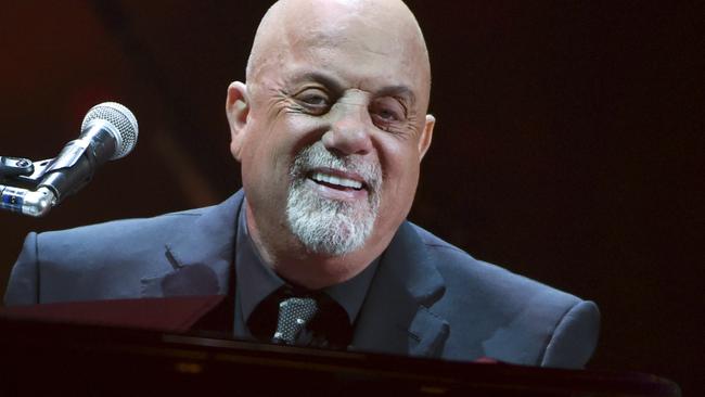 Billy Joel performing at Madison Square Gardeen in New York. Picture: Evan Agostini