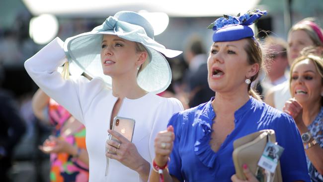 Andrea Baker and Jody O'Hare The Everest race day in 2019. Picture: Christian Gilles