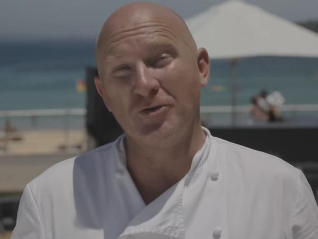 Chef Matt Moran cooked a lamb loin in a hot car in 2015 to highlight the temperatures inside vehicles in the sun. Picture: Kidsafe/YouTube