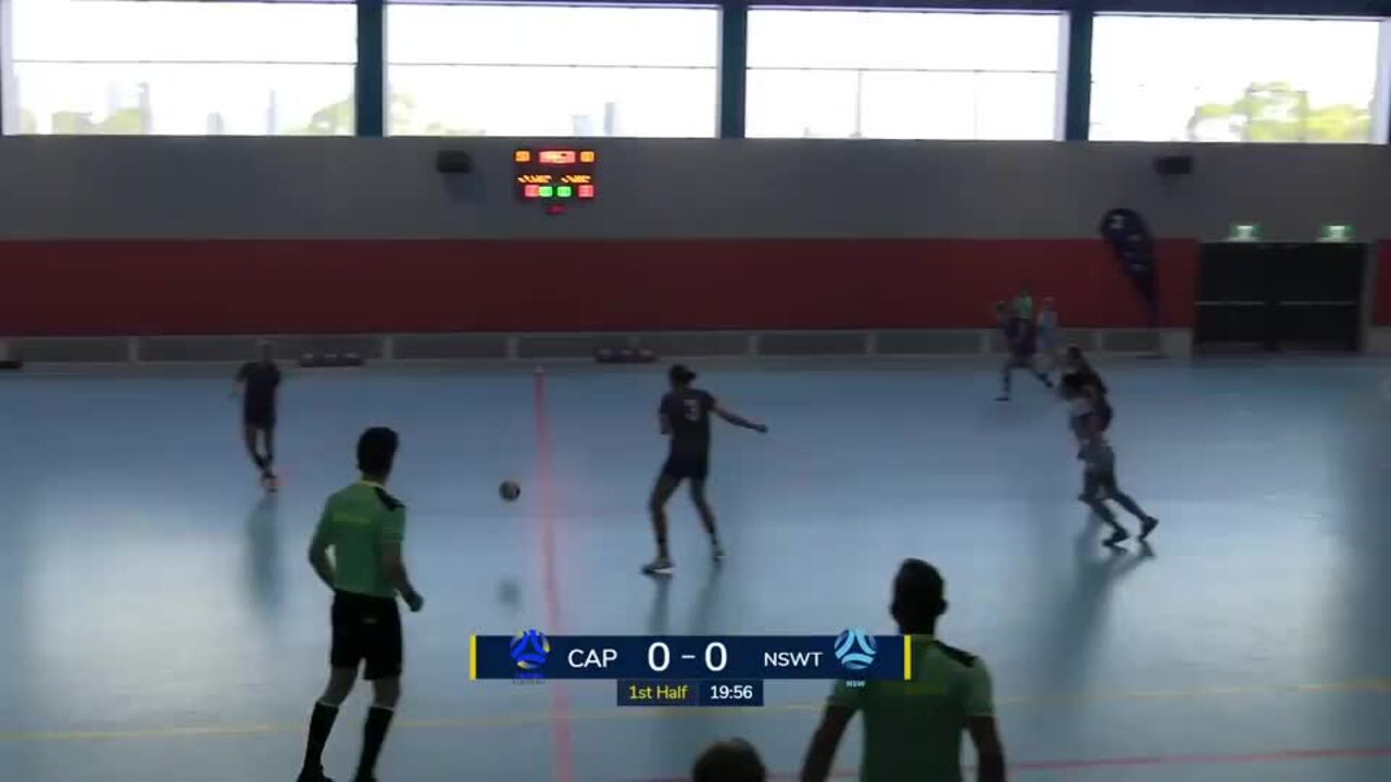 Replay: Capital Football v Football NSW Thunder (U17 girls) - 2025 National Futsal Championships Day 3