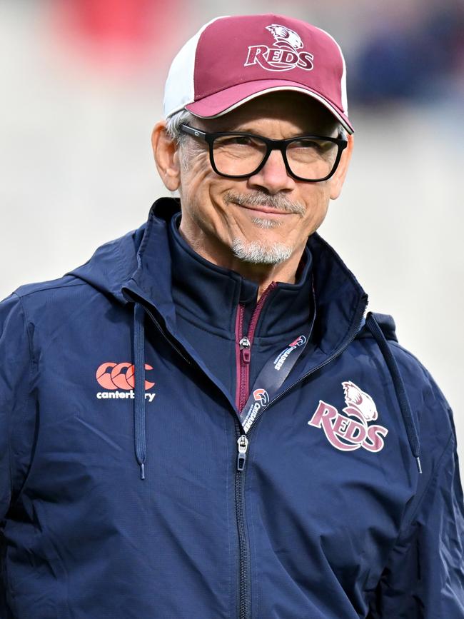 Queensland Reds coach Les Kiss. Picture: Getty Images