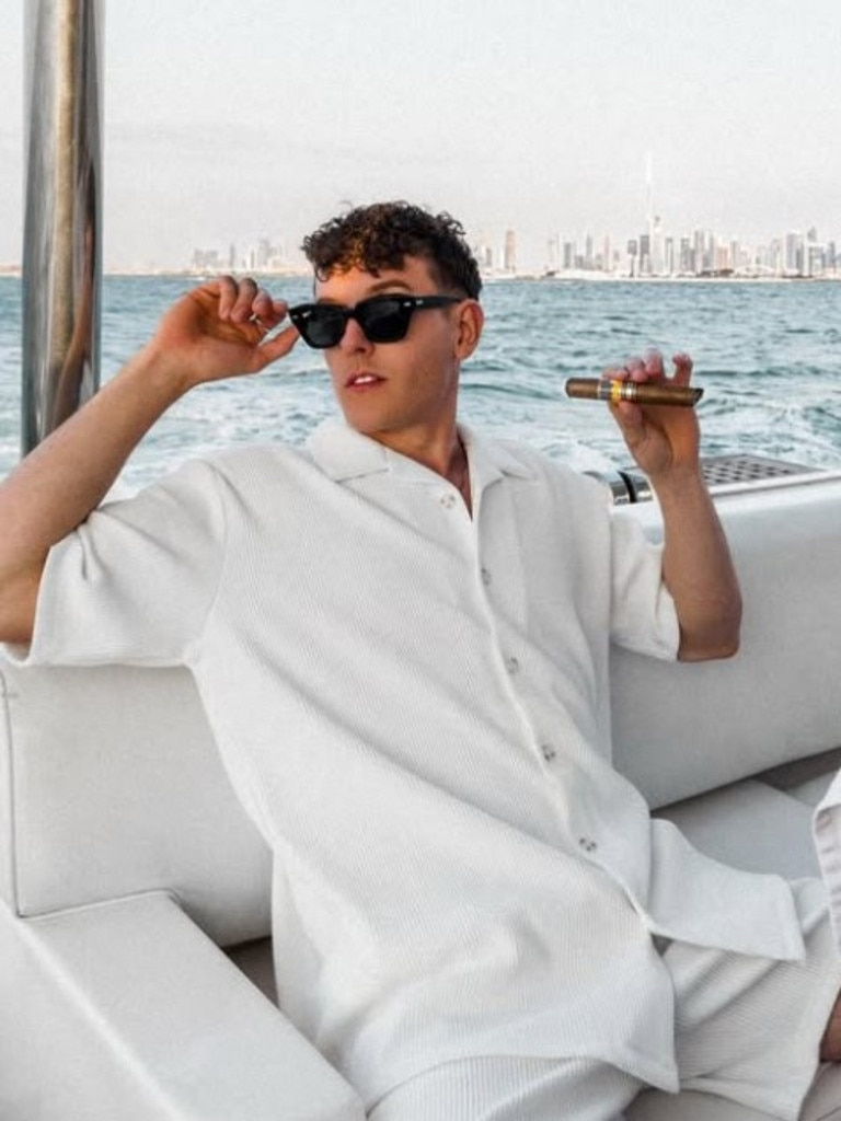 His social media accounts have plenty of photos like this. Photo: Instagram