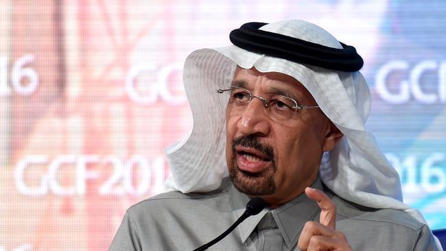 Khalid al-Falih, the chairman of Saudi state oil giant Aramco. Picture: AFP Photo/Fayez Nureldine.