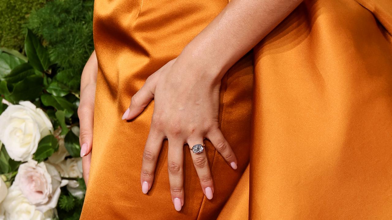 Holland did not join Zendaya at the Golden Globes — however her new ring took centre stage (Picture: Amy Sussman/Getty Images)