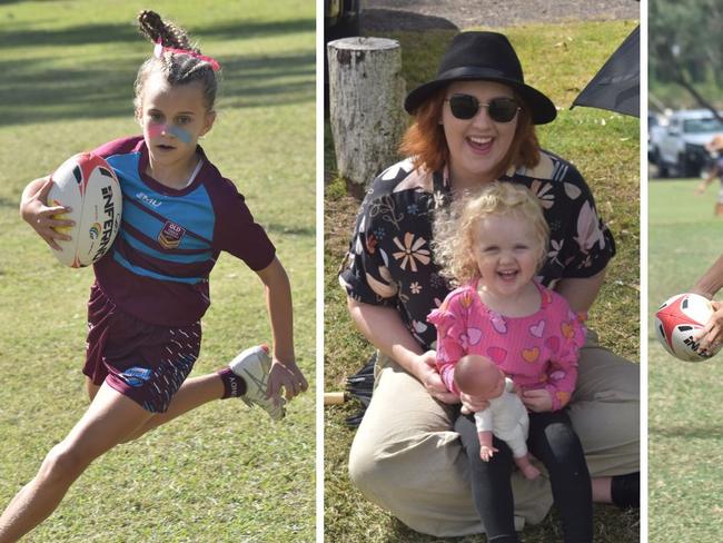 Action from the Central Queensland Junior Touch Championships at Cyril Connell Fields, Rockhampton, on May 25, 2024.