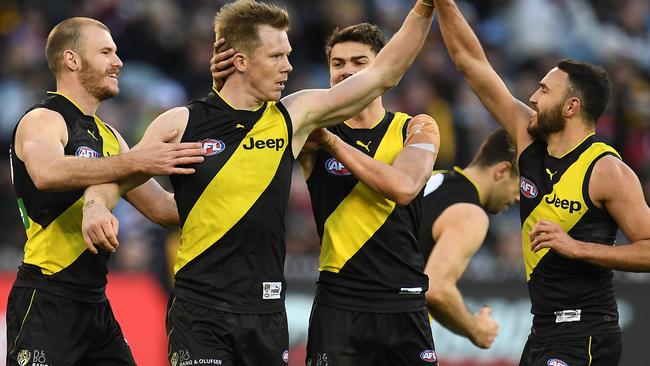 Are the Tigers destined for the flag? Picture: AAP Images