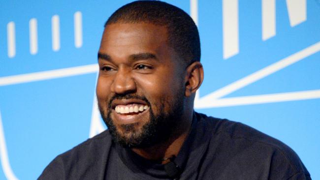 Rapper Kanye West, who recently tweeted his political aims on Twitter, was among the users hacked today. Picture: Brad Barket/Getty Images for Fast Company