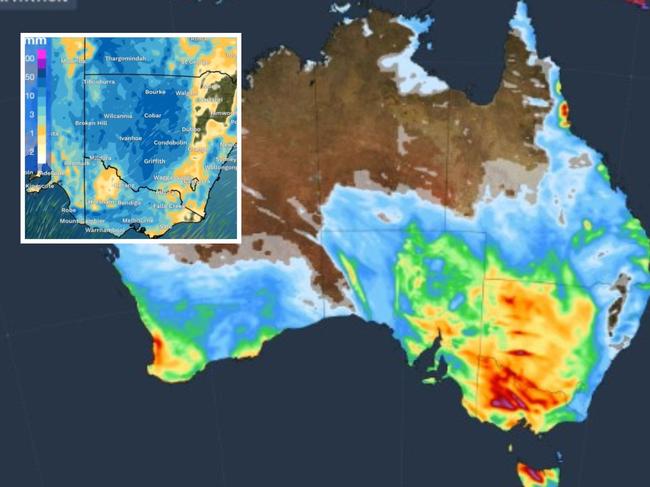 Weather: Forecasters are warning of a month's worth of rain in some areas of NSW this week