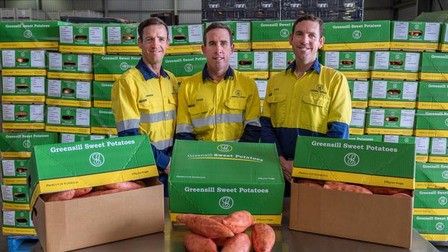 The Greensill family have felt the ripple affects of Lex’s financial failures. L-R brothers Peter, Lex and Andrew Greensill.