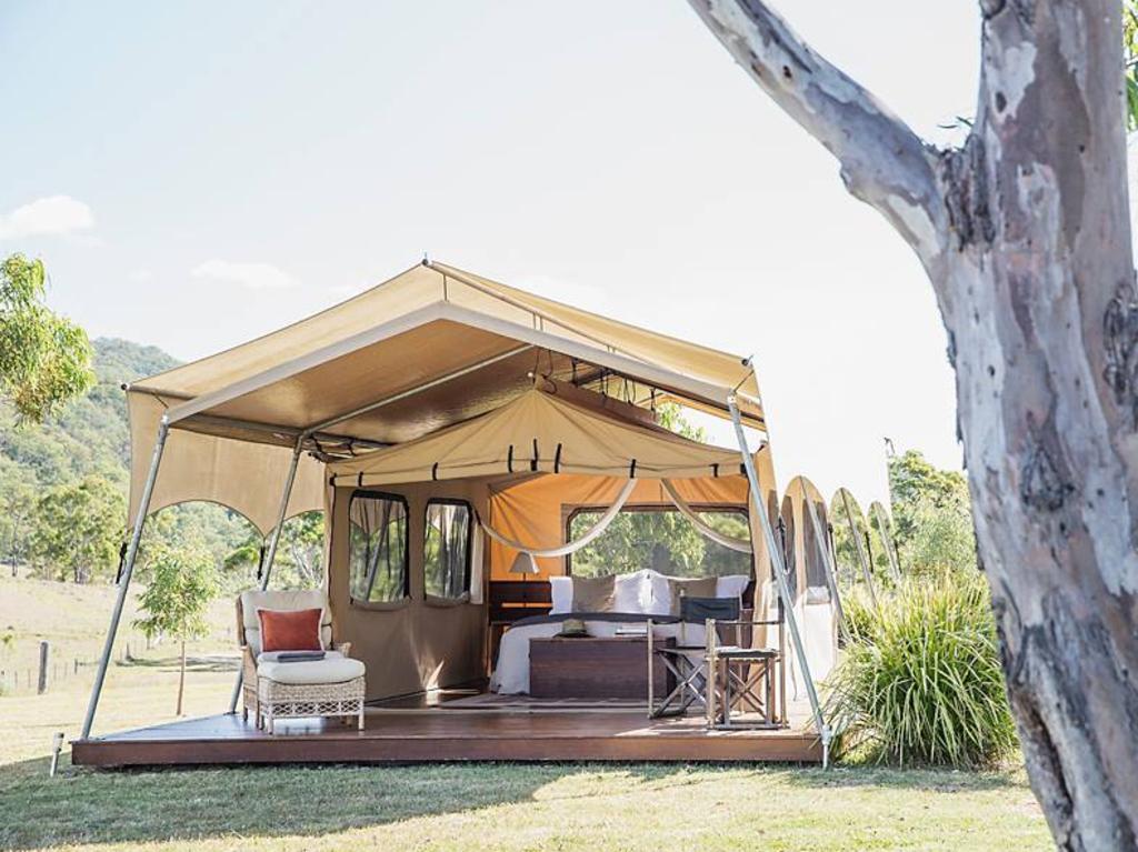 An Eco Tent by Eco Tents Australia.