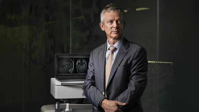 Queensland Brain Institute Professor Juergen Goetz. Picture: Justine Walpole