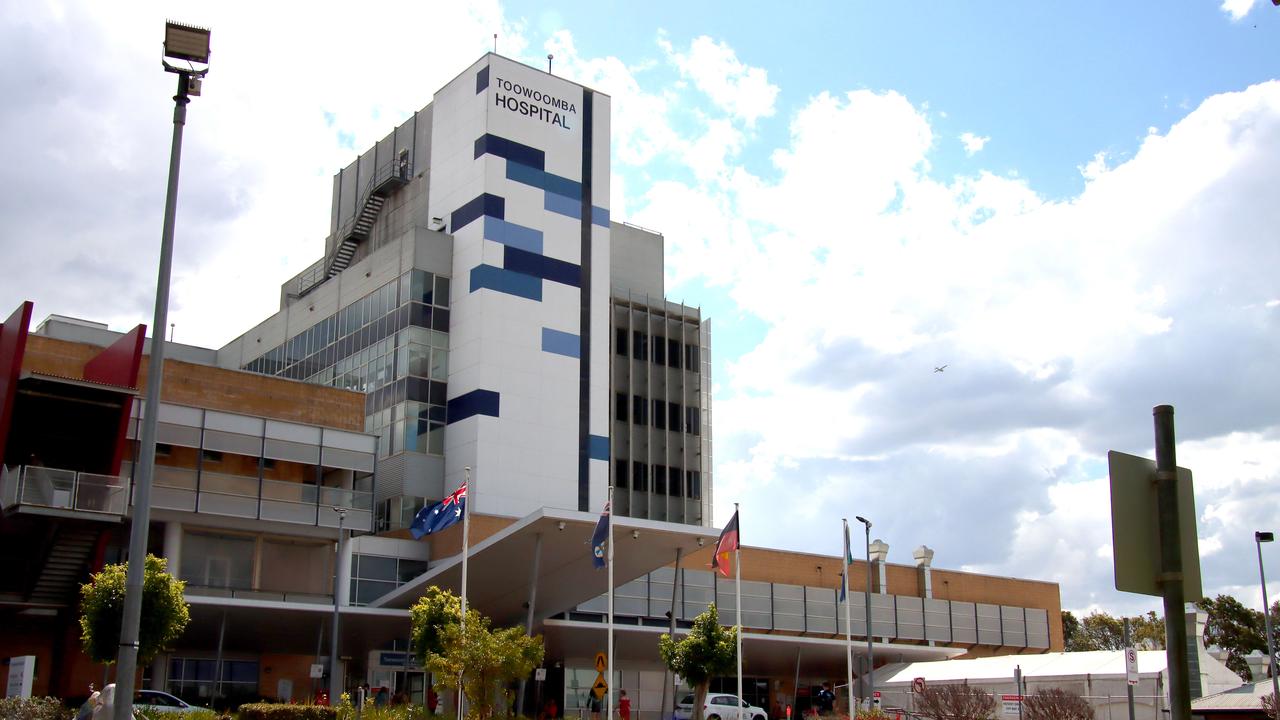 Exteriors of the Toowoomba Hospital, Toowoomba 20th September 2021 Picture David Clark