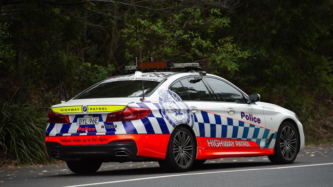 Two people were arrested after a police pursuit north of Coffs Harbour on Monday.