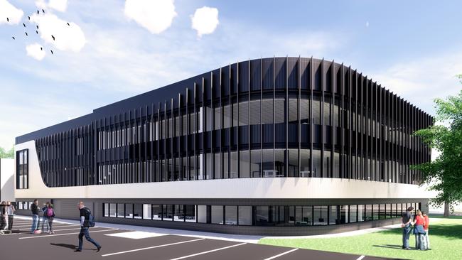 Artist impression of the Glenunga International High School. Picture: supplied by the Education Department