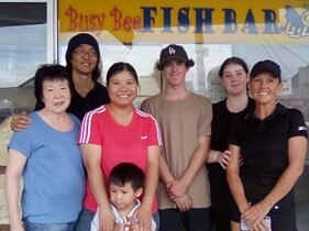 REVEALED: Meet the new owners of the Busy Bee Fish Bar