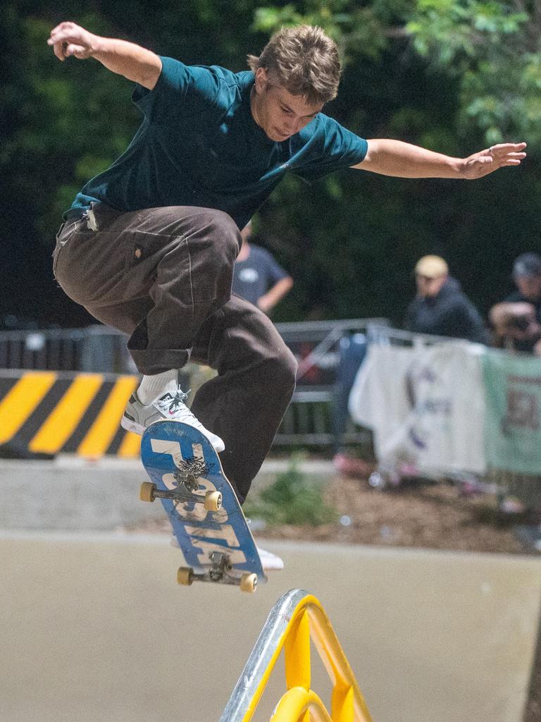 Bailey Manning at Rumble On The Reef Sugar Bowl Skatepark Saturday 23 September 2023 Picture:Michaela Harlow