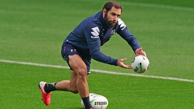 Cameron Smithat Storm training. Picture: AAP Images