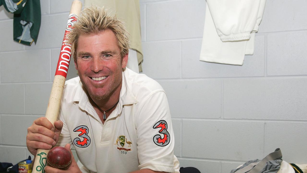 Cricket legend Shane Warne. Picture: Getty Images