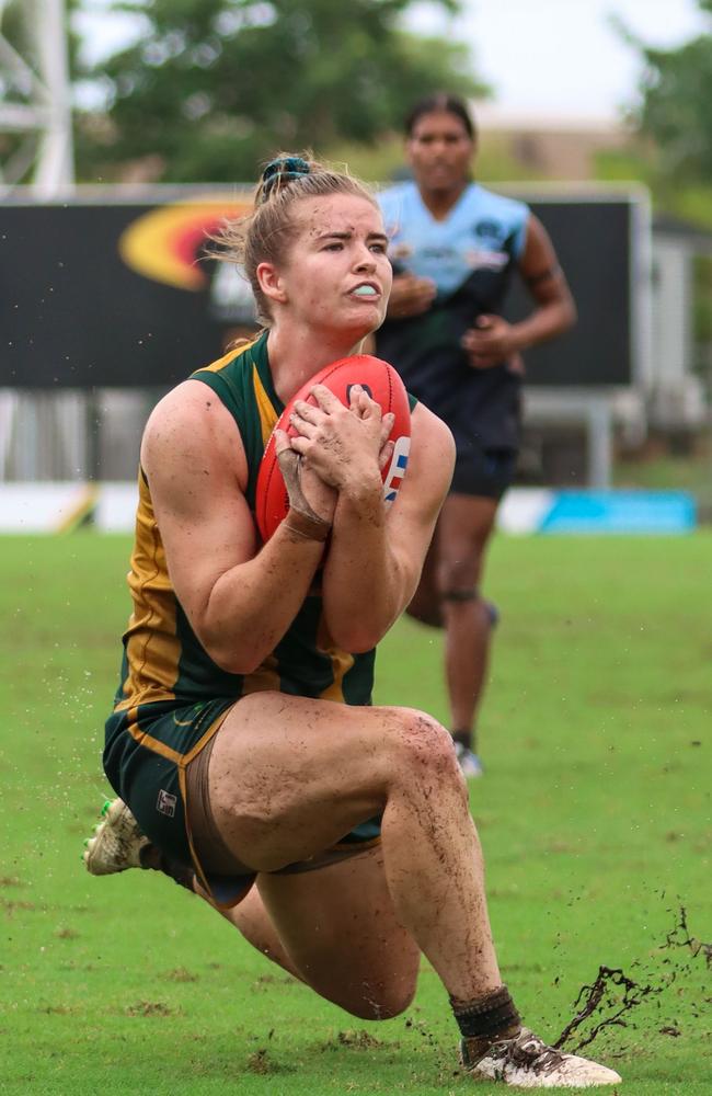 PINT's Reni Hicks has been strong for the Queenants all year. Picture: Celina Whan / AFLNT Media