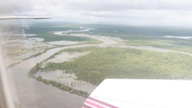 Roads from Normanton to Doomadgee have been cut for months with truckies bringing essential supplies forced to "go the long way around.' Picture: supplied KAP