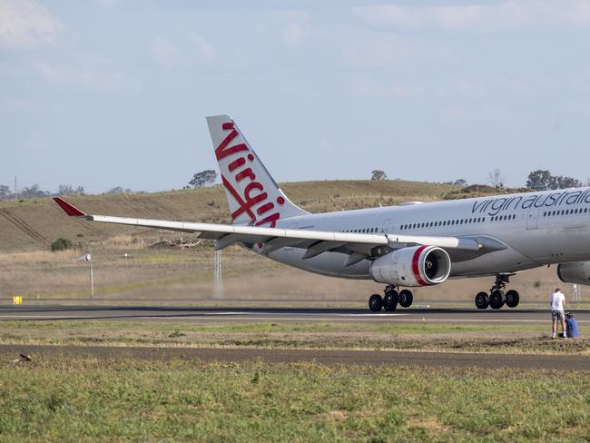 Former Virgin Boeing 777 becomes fifth stored at Wellcamp Airport