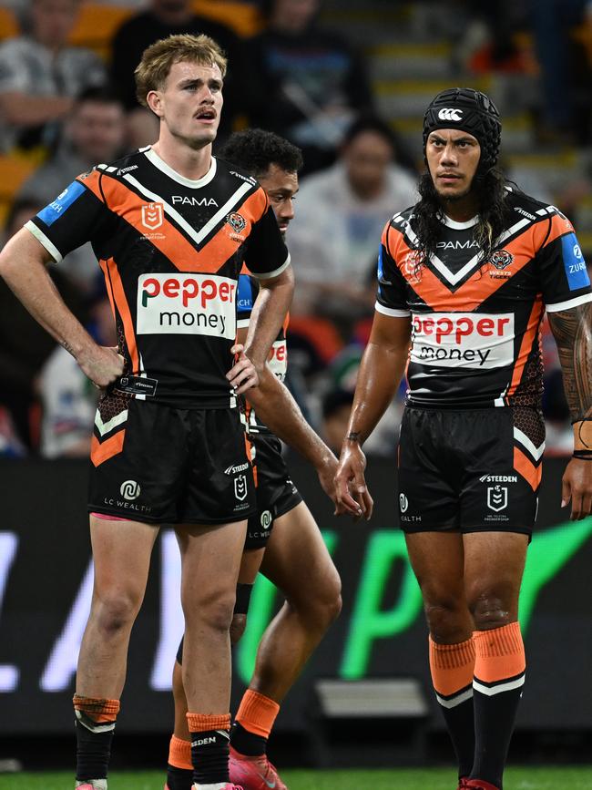 Jarome Luai (R). Picture: NRL Photos