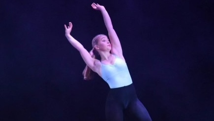 Former dance student Chloe Linstrom.