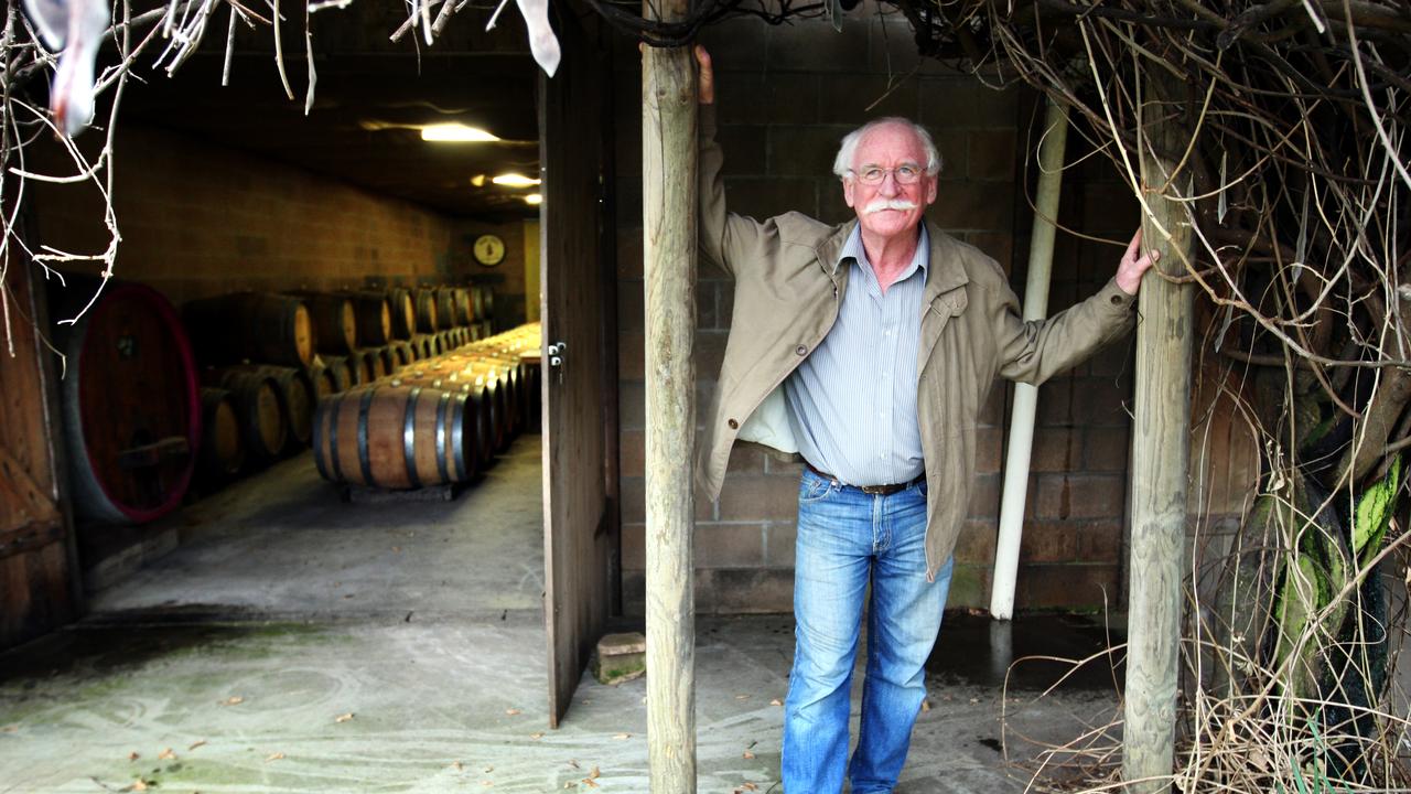 A man who knows his wines … Ken Helm from Helm Wines.