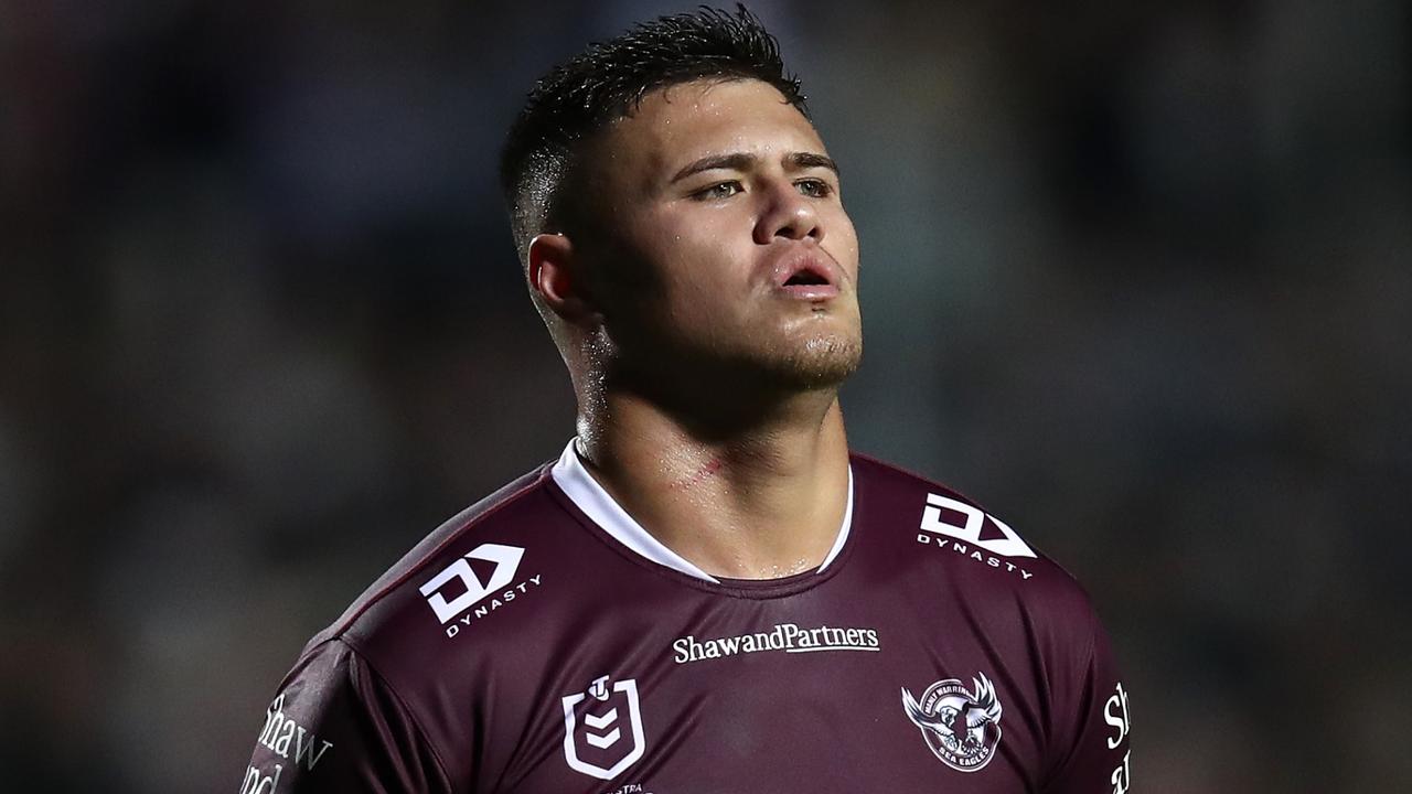 Manly star Josh Schuster. Picture: Getty Images