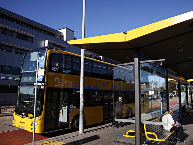 The B-Line at Warringah mall. Picture: Adam Yip / Manly Daily