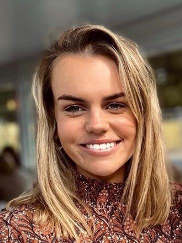 Gemma Williams, 21, is the new chief of staff at A Current Affair. Picture: Supplied