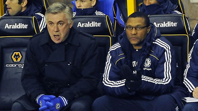 Oh dear ... Frank Lampard surprises Carlo Ancelotti with comments about Chelsea's plight.