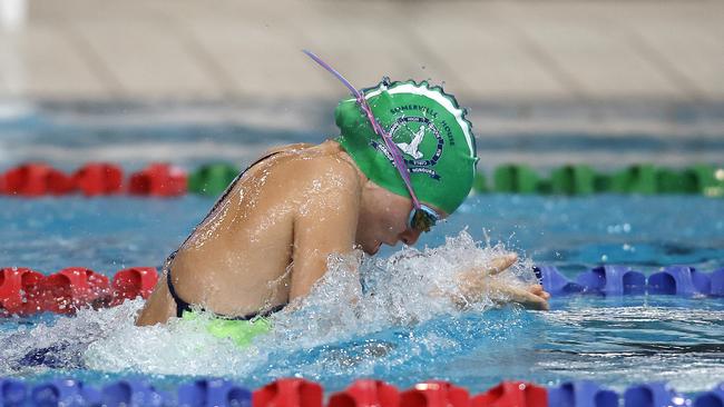The QGSSA swimming championships at the Sleeman Sports Complex, Brisbane 28th February 2024. (Image/Josh Woning)