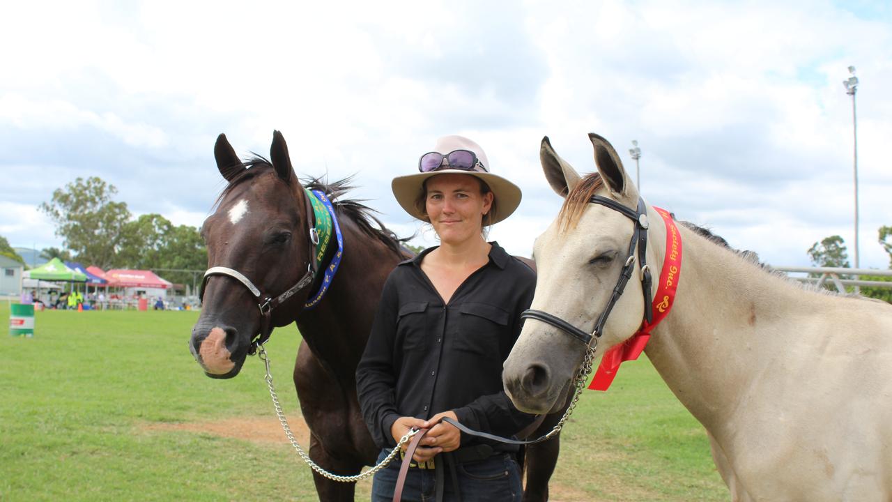 Horse owner Deejay Borg from Kilkivan at the Murgon Show. Photo: Laura Blackmore