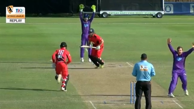 T20 Cricket full replay: Hobart Hurricanes v Desert Blaze