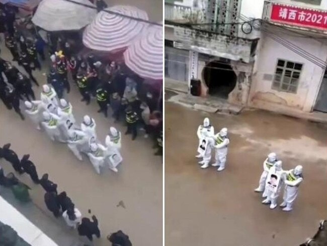 Chinese rule breakers paraded in public shaming