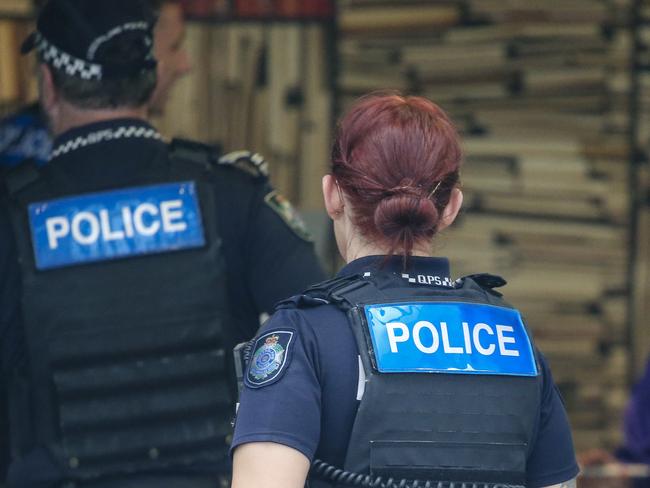 BRISBANE, AUSTRALIA - NewsWire Photos - JANUARY 17, 2025:  A generic photo of Queensland Police in Brisbanes CBD.Picture: NewsWire / Glenn Campbell