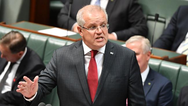 Prime Minister Scott Morrison. (AAP Image/Mick Tsikas)