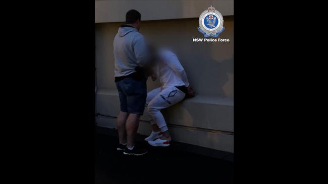 One of the members of the drug syndicate arrested by police. Picture: NSW Police