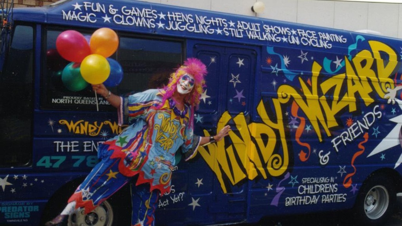 Windy Wizard and his bus.