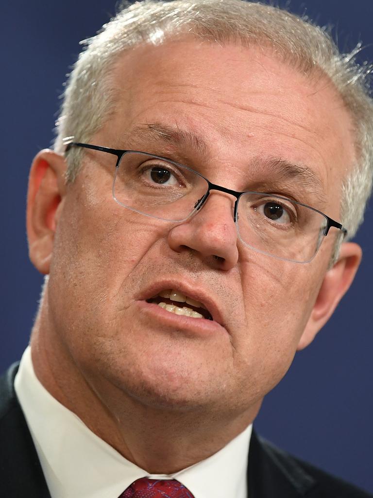 Prime Minister Scott Morrison said the softening of the Queensland border is ‘common sense’. Picture: Joel Carrett/NCA NewsWire