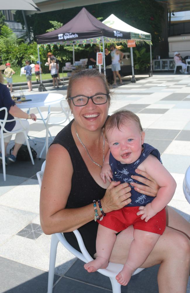Australia Day celebrations at the Nicholas Precinct, Ipswich. January 26, 2023. Picture: Nicola McNamara