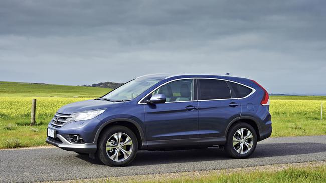 The 2014 Honda CR-V DTi-L diesel. Picture: Riley Chris