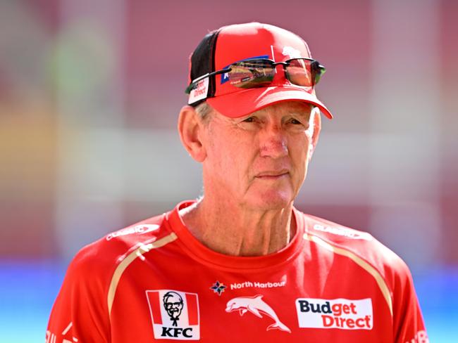 Wayne Bennett’s Dolphins armed with a $5 million cheque book. Picture: Bradley Kanaris/Getty