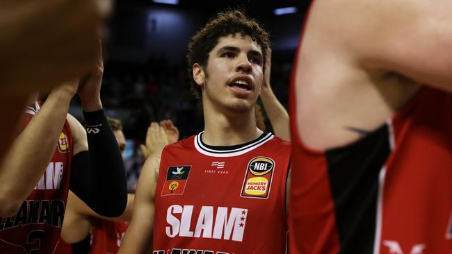 LaMelo Ball was in unstoppable form. Photo: Mark Kolbe/Getty Images