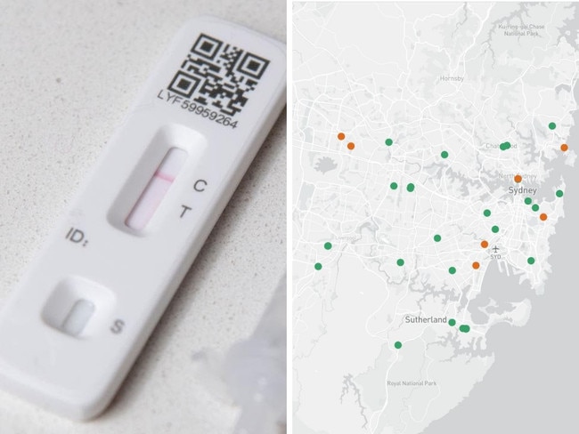 New website tracks where to find rapid tests